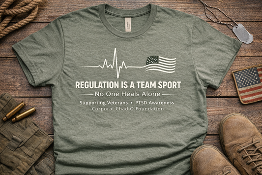 Regulation Is a Team Sport T-Shirt - Proceeds benefit Chad O