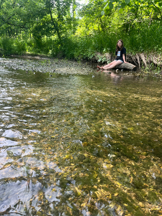 I Walked Barefoot Through a Creek with the Toughest Kid I Know